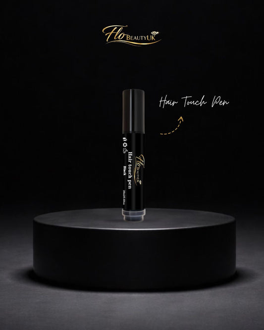 FloBeautyUK Stylo Retouche Cheveux Couverture Instantanée des Racines et des Contours (Noir)