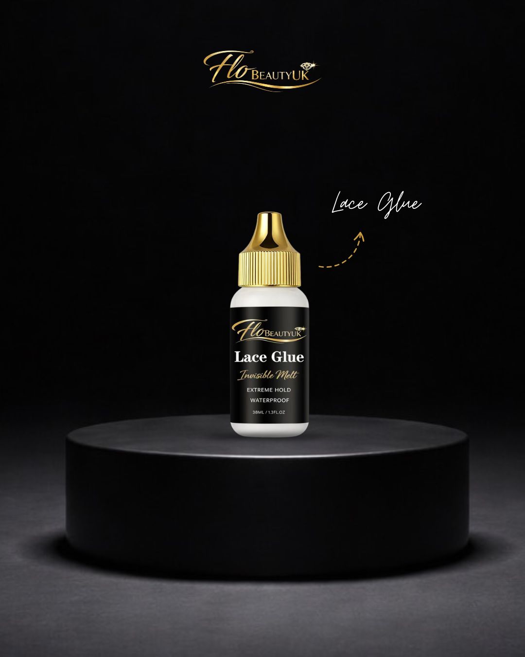 FloBeautyUK Lace Glue Invisible Melt Extreme Hold Waterproof.